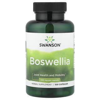 Swanson, Boswellia, 400 mg, 100 cápsulas
