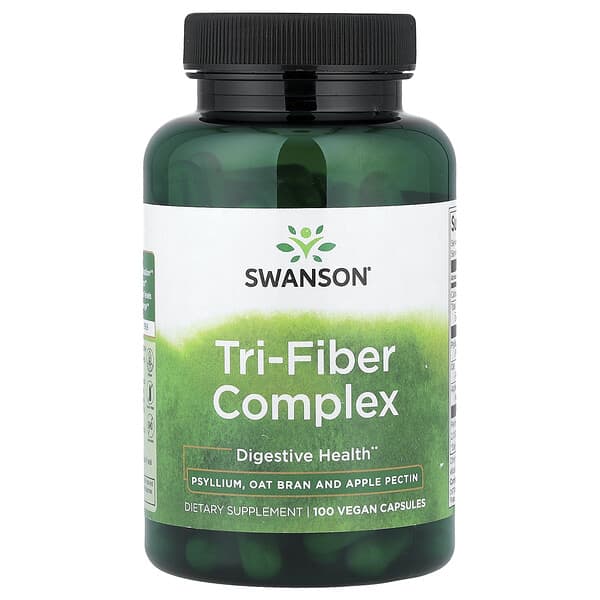 Tri-Fiber Complex, 100 Vegan Capsules