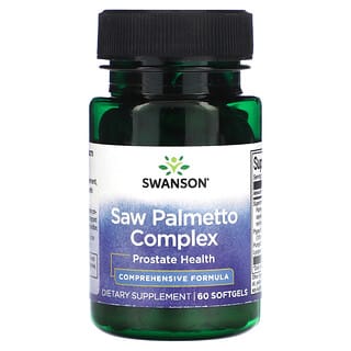 Swanson, Saw Palmetto Complex, 60 Softgels