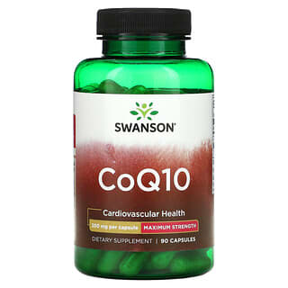 Swanson, 輔酶 Q10，心血管健康，200 毫克，90 粒膠囊