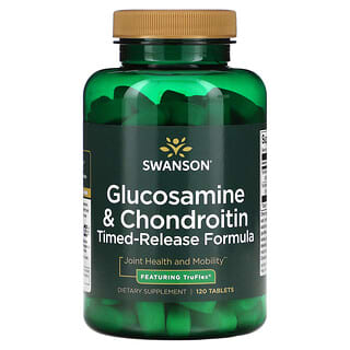 Swanson, Glucosamine et chondroïtine, 120 comprimés