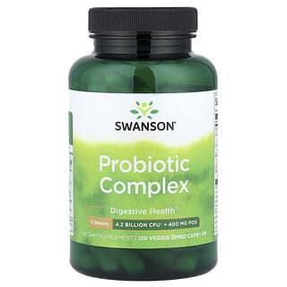 Swanson, Complejo probiótico, 120 cápsulas vegetales EMBO AP