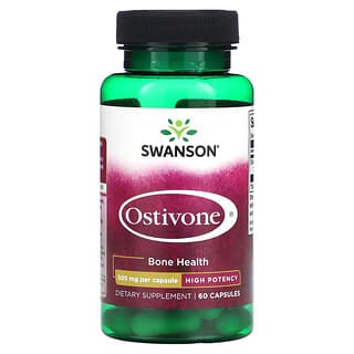 Swanson, Ostivona, Alta Potência, 500 mg, 60 Cápsulas