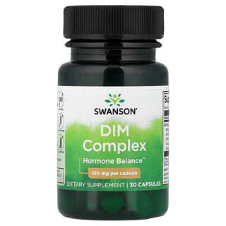 Swanson Vitamins, DIM Complex, 30 Cápsulas