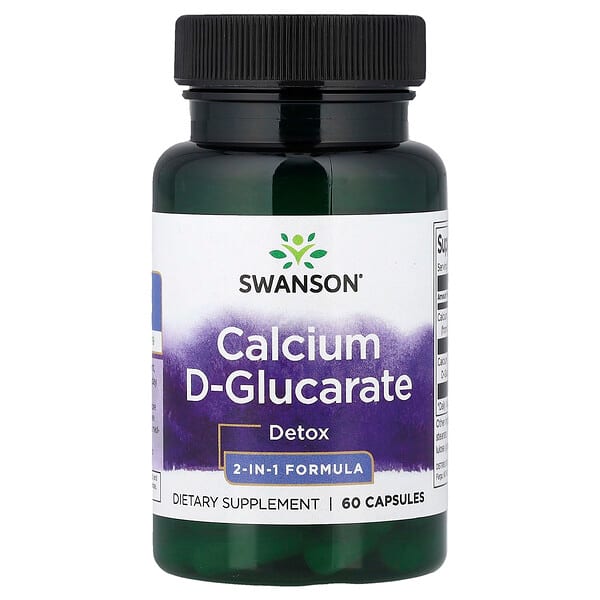 Swanson Vitamins, ვიტამინი c, 60 კაფსულა (1000 მგ თითო კაფსულაში)