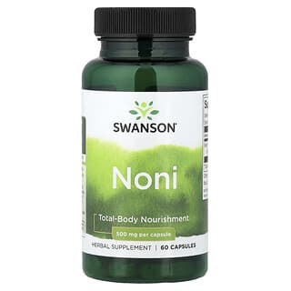 Swanson, Noni, 500 mg, 60 Capsules