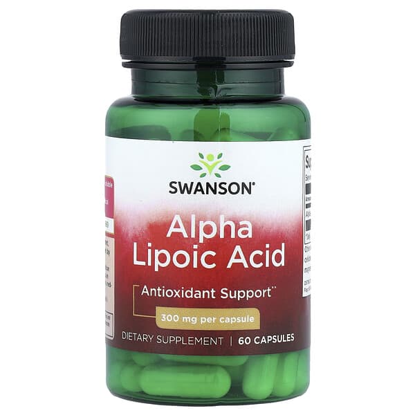 Alpha Lipoic Acid, 300 mg, 60 Capsule