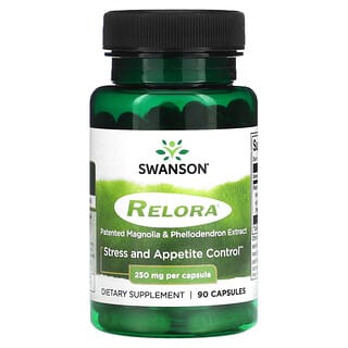 Swanson, Relora, 250 мг, 90 капсул