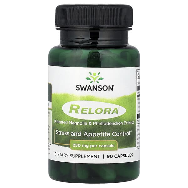 Swanson Relora®, 250 mg, 90 Capsules