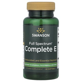 Swanson, Full Spectrum®, Complete E , 60 Softgels