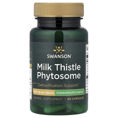 Swanson, Milk Thistle Phospholipid Complex, 300 mg, 60 Capsules
