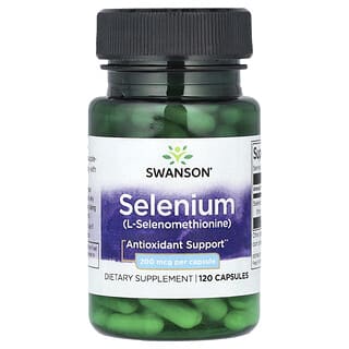 Swanson, Sélénium, 200 µg, 120 capsules