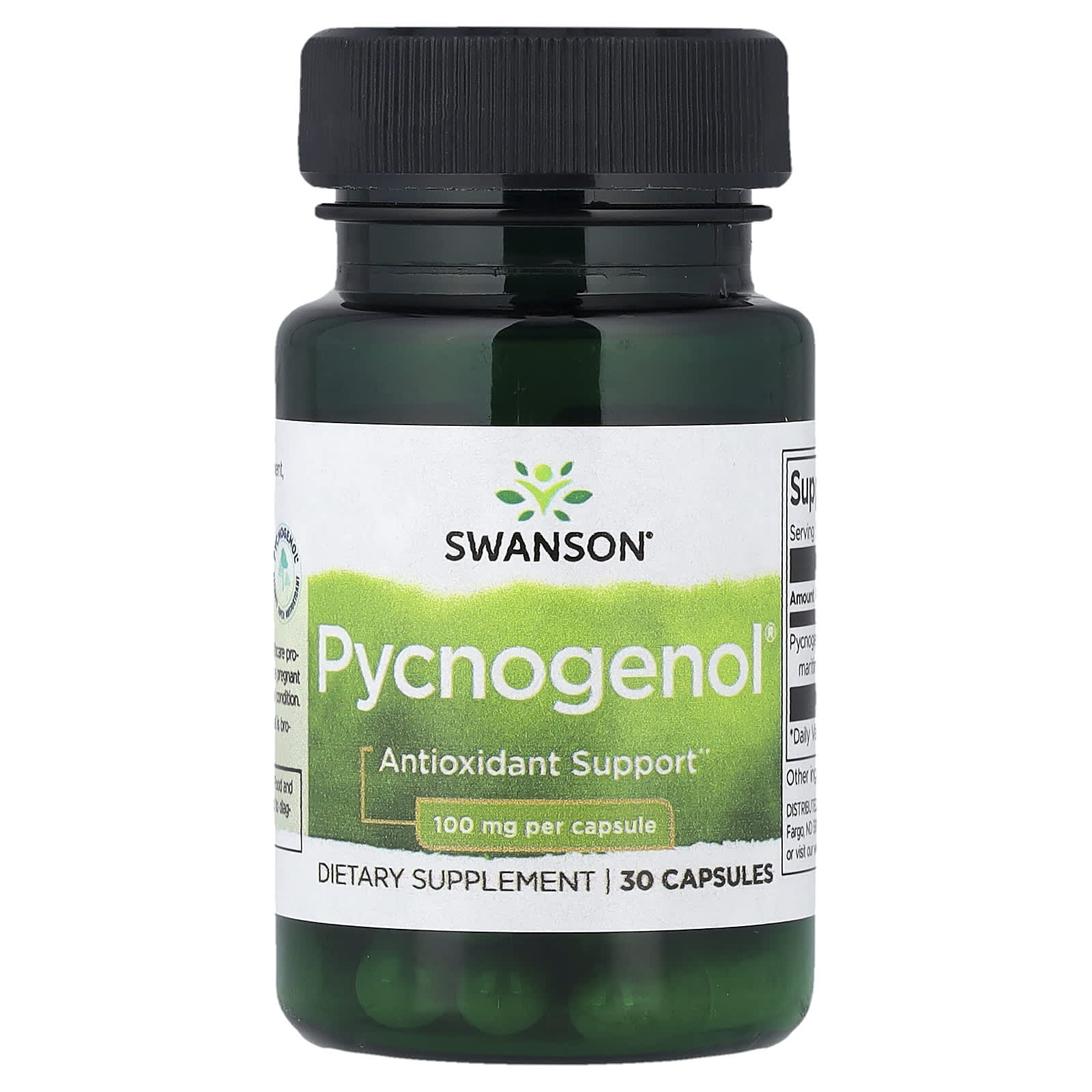 Pycnogenol®, 100 mg, 30 Capsules