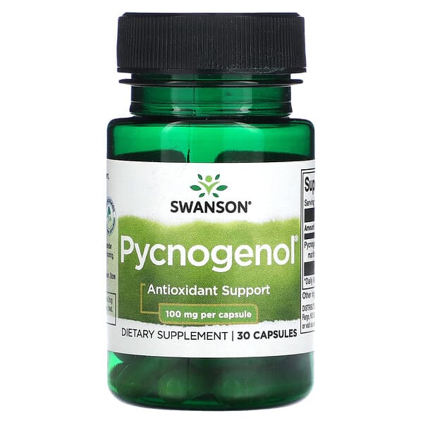 Swanson, Pycnogenol，100 毫克，30 粒膠囊