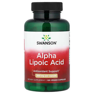Swanson Vitamins, Alpha Lipoic Acid, 300 mg, 120 Capsules