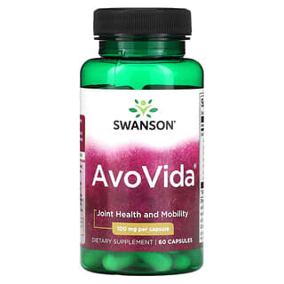 Swanson, AvoVida, 100 mg, 60 Capsules