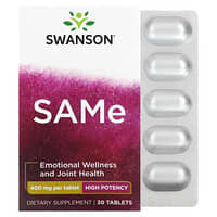 Life Extension SAMe 400 Mg - 60 Comprimés, Complément Alimentaire