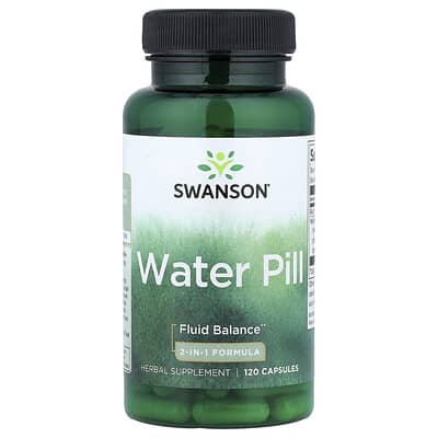 Swanson, Water Pill, 120 Capsules