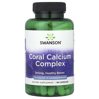 Swanson, Coral Calcium Complex, 90 Capsules