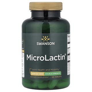 Swanson, MicroLactin, Doble concentración, 1000 mg, 120 comprimidos