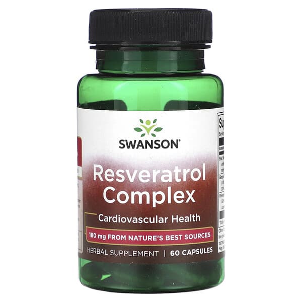 Swanson‏, Resveratrol Complex, 60 Capsules