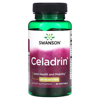 Swanson, Celadrina, 350 mg, 90 cápsulas blandas