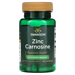 Swanson, Zinc Carnosine, 60 Capsules
