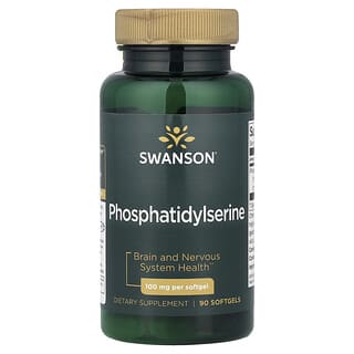 Swanson, Phosphatidylserine, 100 mg, 90 Softgels