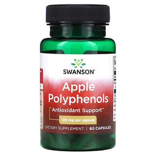 Swanson, Apple Polyphenols, 125 mg, 60 Capsules