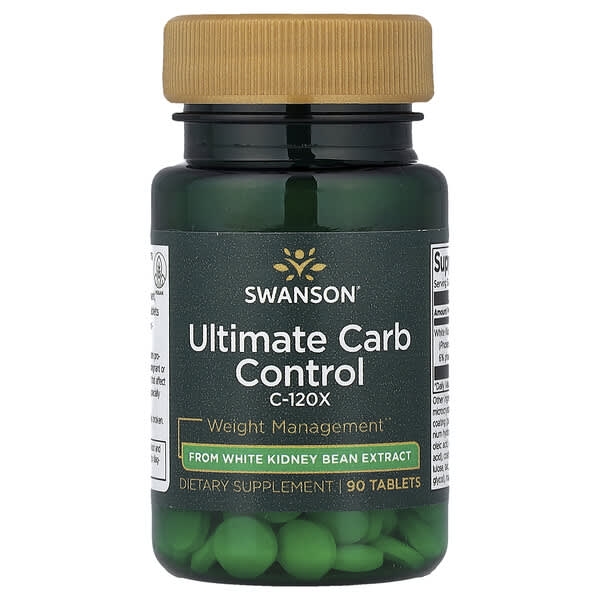 Ultimate Carb Control C-120X, 90 Tablets (33.3 mg per Tablet)