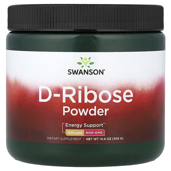 D-Ribose Powder, 10.6 oz (300 g)