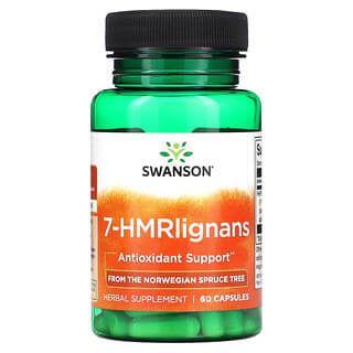 Swanson, 7-HMRlignans，60 粒胶囊