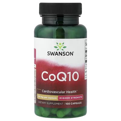Swanson, Coenzyme Q10, Extra Strength, 120 mg, 100 Capsules