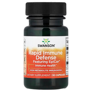 Swanson Vitamins, 快速機體抵抗防御膠囊，30 粒（每粒 500 毫克）