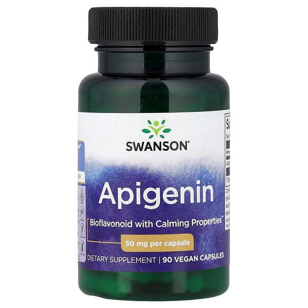 Swanson Vitamins, Apigenin, 50 mg, 90 Kapsul