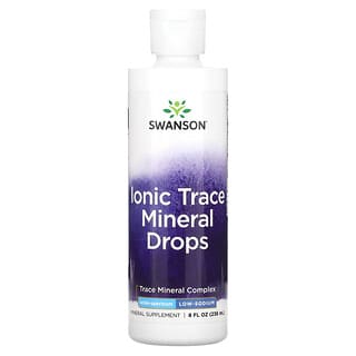 Swanson, Gotas de oligoelementos iónicos`` 236 ml (8 oz. Líq.)