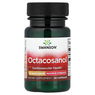 Swanson Vitamins, Octacosanol, 20 mg, 30 Capsules
