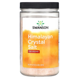 Swanson, Himalayan Crystal Salt, Fine Ground, 2.2 lbs (1,000 g)