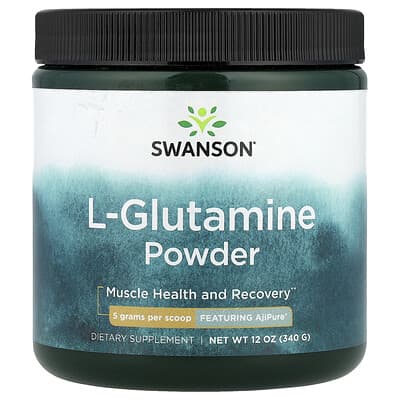 Swanson, L-Glutamine Powder, 12 oz (340 g)