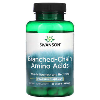 Swanson, Acides aminés à chaîne ramifiée, 90 capsules végétariennes