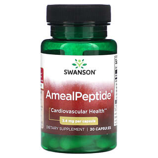 Swanson, AmealPeptide（アミールペプチド）、3.4mg、30粒
