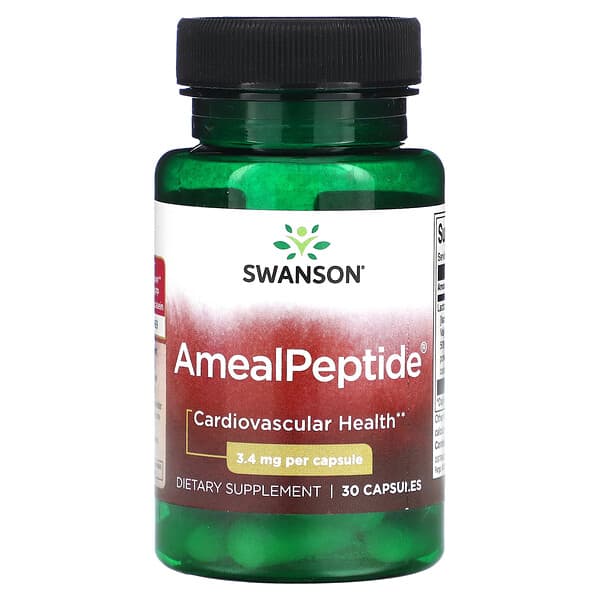 Swanson, AmealPeptide，3.4 毫克，30 粒膠囊
