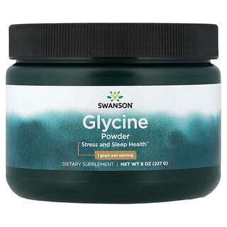 Swanson Vitamins (스완슨 비타민), 글라이신 분말, 227g(8oz)