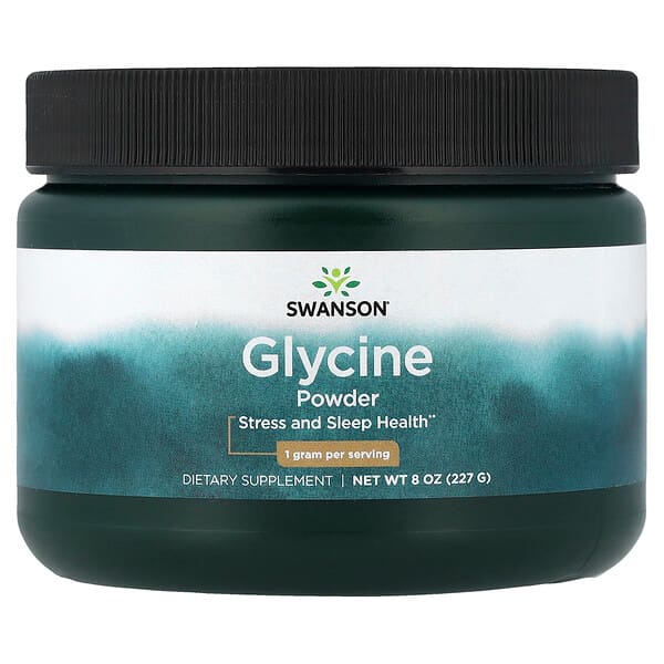 Swanson Vitamins, Glycine Powder, 8 oz (227 g) — product photo 1