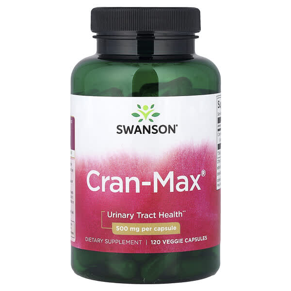 Cran-Max®, 500 mg, 120 Veggie Capsules