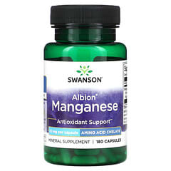 Swanson, Albion Manganese, 10 mg, 180 Capsules