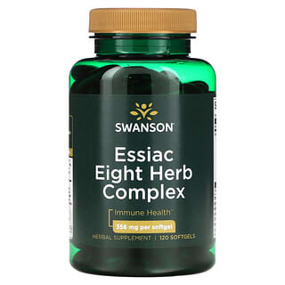Swanson, Essiac Eight Herb Complex, 356 mg, 120 Softgels
