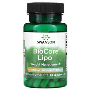 Swanson, BioCore Lipo, Force maximale, 60 capsules végétariennes