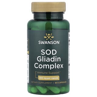Swanson, SOD Gliadin Complex, 300 mg, 60 Capsules