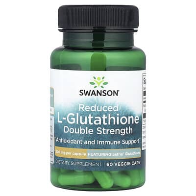 Swanson, Reduced L-Glutathione, 200 mg, 60 Veggie Caps